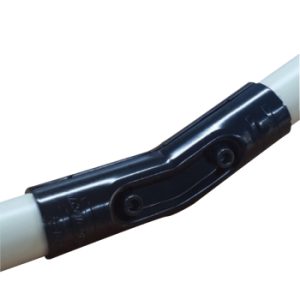 Conector Externo a 170° D28 Negro Electroforesis